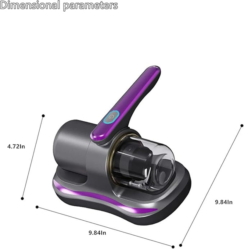 ASPIRADORA ANTIACAROS CON LUZ UV