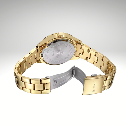 RELOJ CURREN DE DAMA METÁLICO 9009 - DORADO