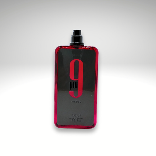 PERFUME AFNAN 9 PM REBEL - ROJO