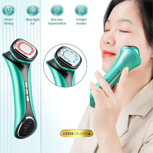 PISTOLA DE FRÍO Y CALOR PARA MASAJE FACIAL