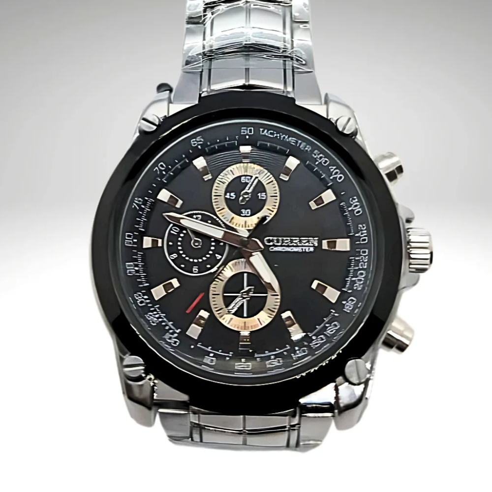 RELOJ CURREN DE CABALLERO METÁLICO 8025 - NEGRO