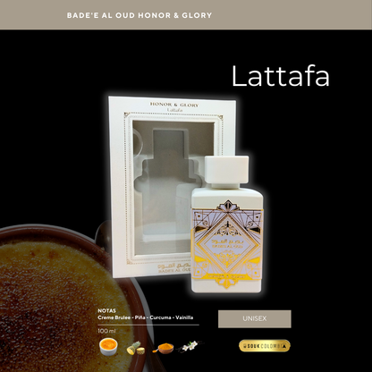 PERFUME LATTAFA BADEE AL OUD HONOR & GLORY