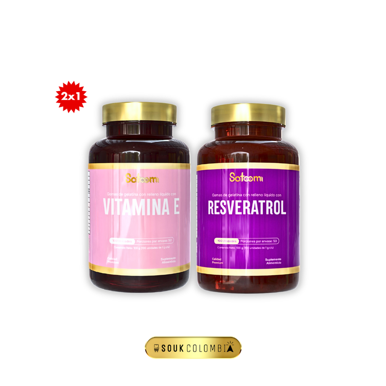 COMBO X2 VITAMINA E + RESVERATROL