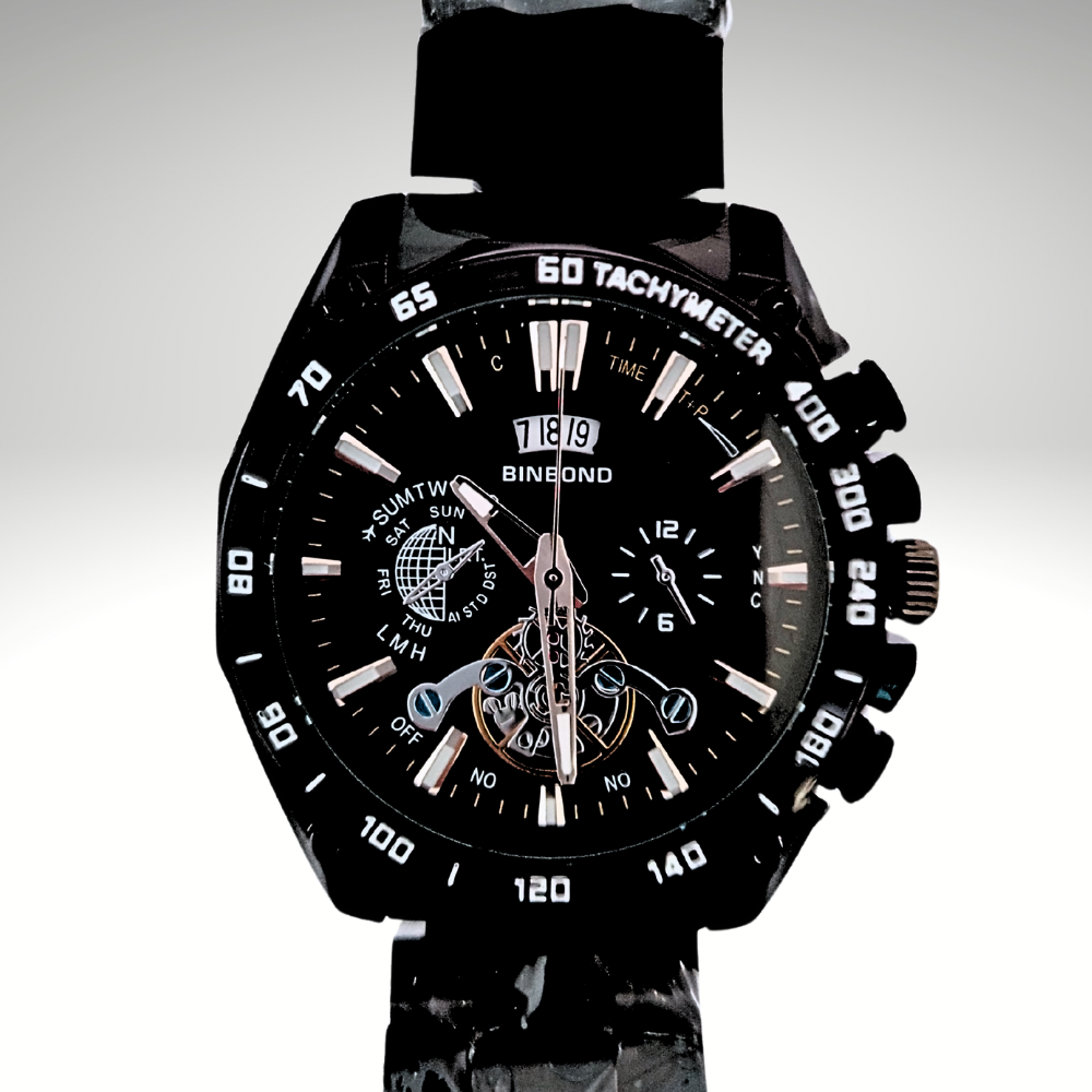 RELOJ BINBOND - NEGRO