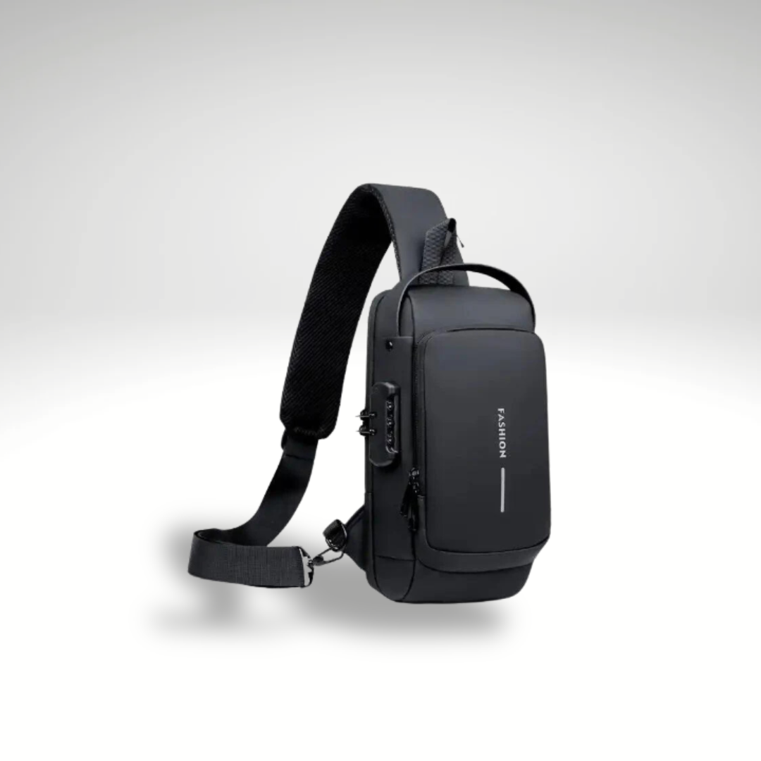 BOLSO ANTI ROBO DE CUERO CON USB