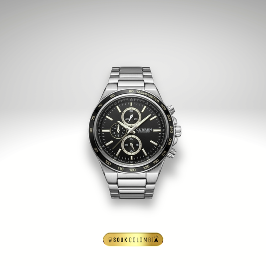 RELOJ CURREN DE CABALLERO 8011 - NEGRO