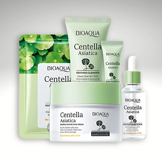 COMBO CENTELLA ASIATICA BIOAQUA X5 + CAJA DE SEG