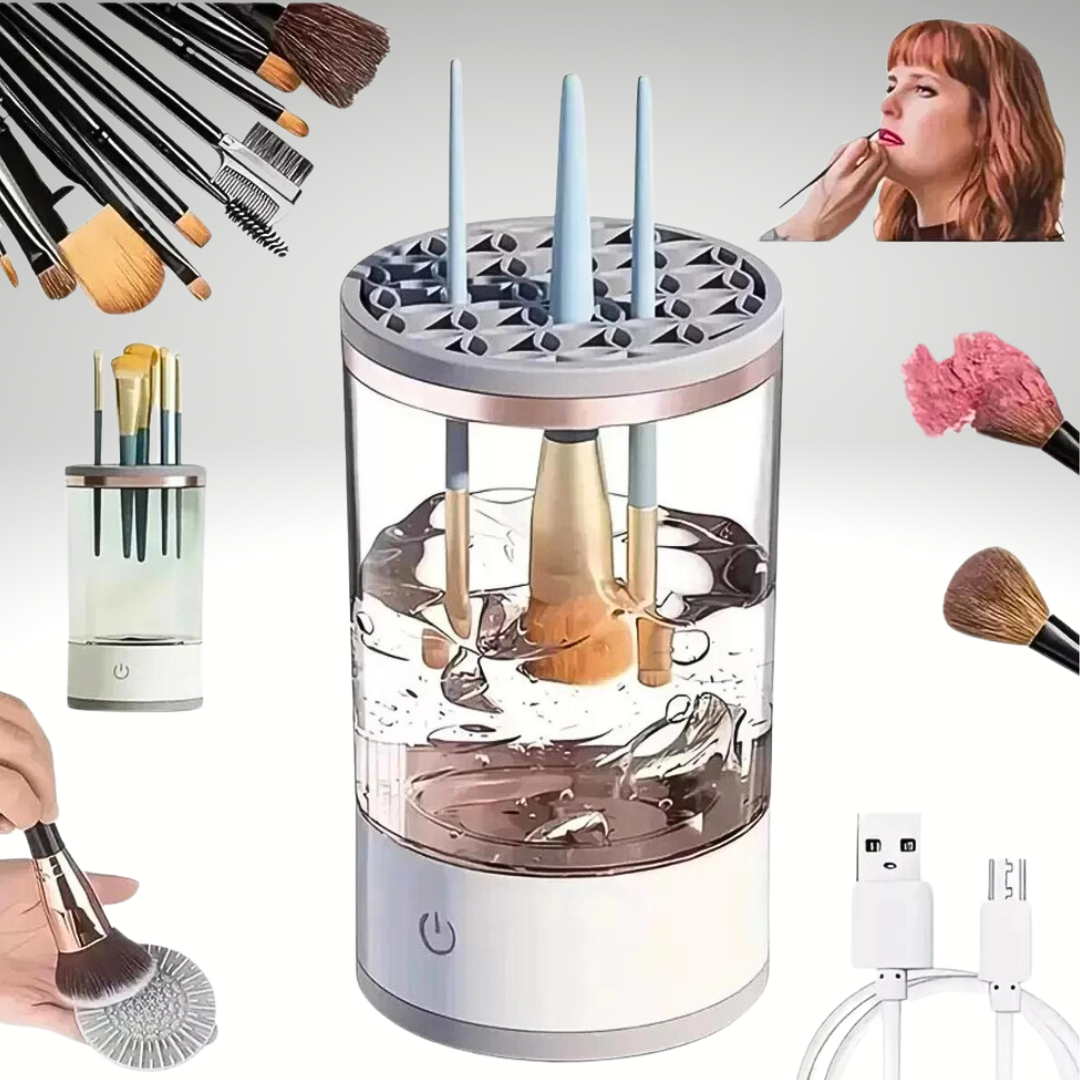 LIMPIADOR DE BROCHAS DE MAQUILLAJE ELÉCTRICO