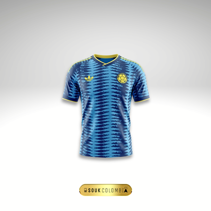 CAMISETA SELECCIÓN COLOMBIA AZUL 2026