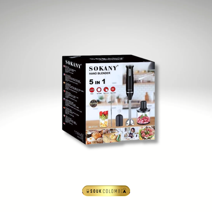 LICUADORA INMERSION DE MANO BATIDORA 5 EN 1