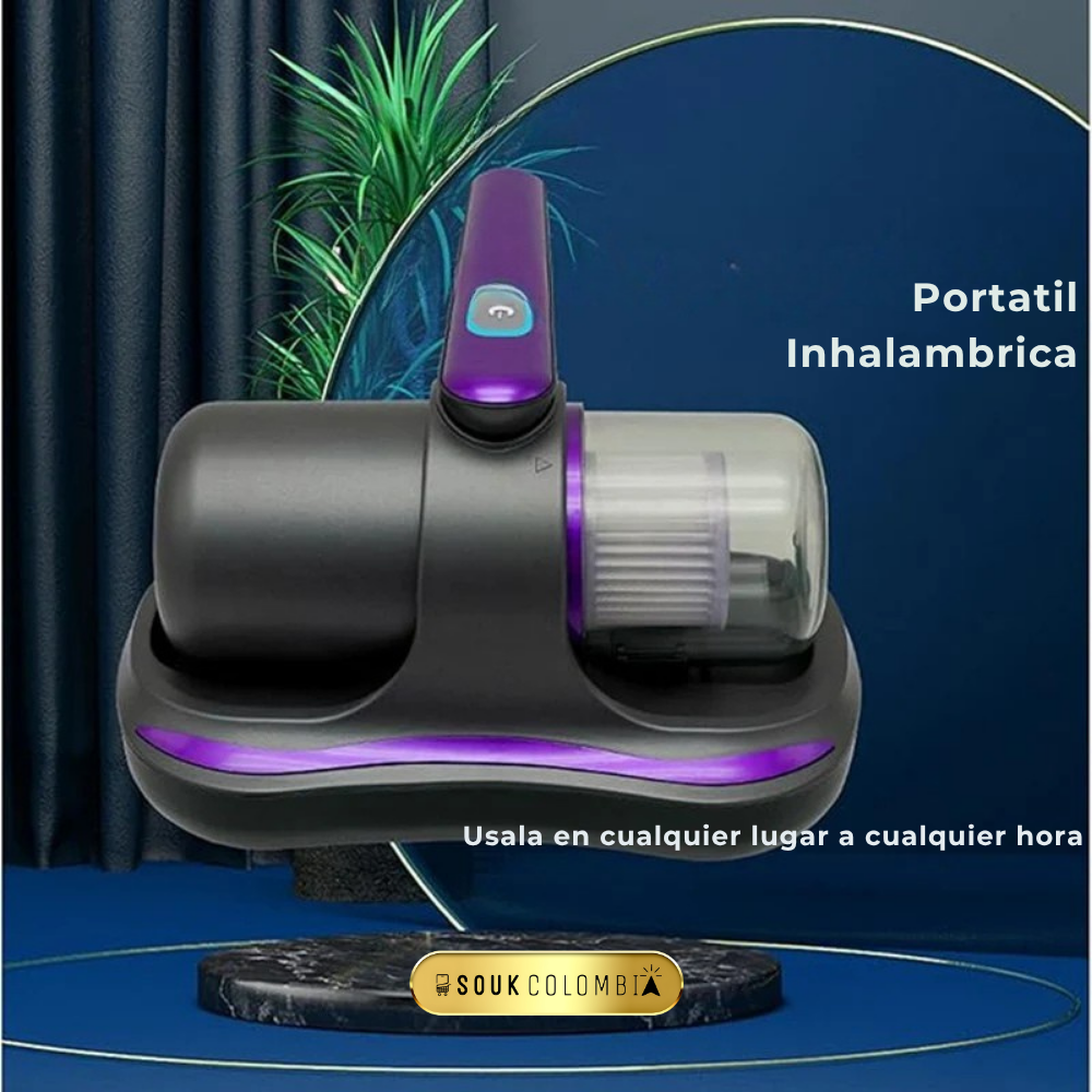 ASPIRADORA ANTIACAROS CON LUZ UV