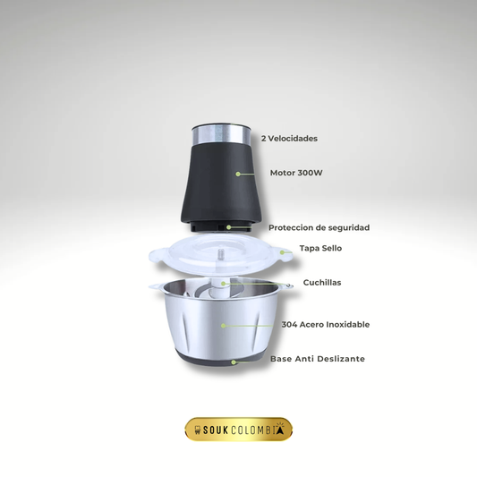 MOLINO PICADOR ELECTRICO 2 LITROS