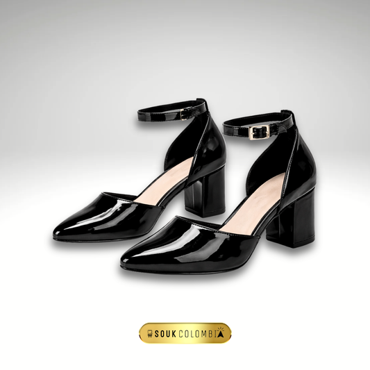 TACON ABIERTO SANDALIA NEGRO NACIONAL