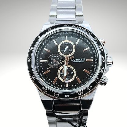 RELOJ CURREN DE CABALLERO 8011 - NEGRO