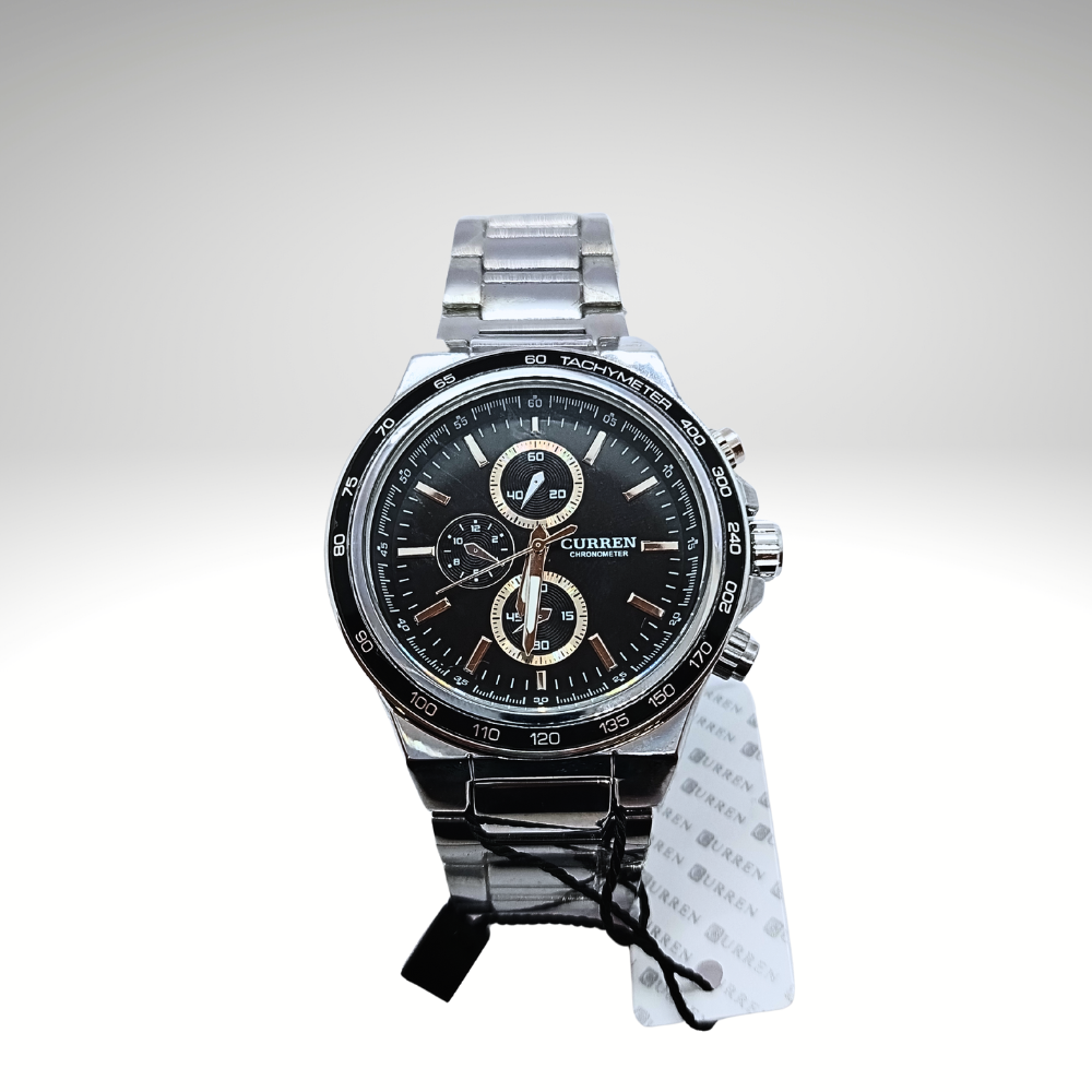 RELOJ CURREN DE CABALLERO 8011 - NEGRO