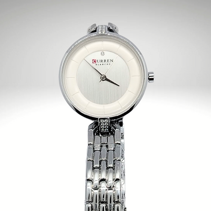 RELOJ CURREN DE DAMA METÁLICO 90521 - BLANCO