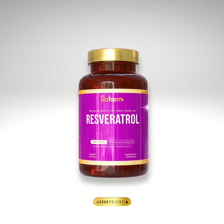 SATOOMI RESVERATROL PREMIUM 100 UNIDADES