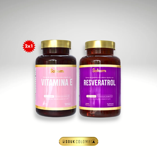 COMBO X2 VITAMINA E + RESVERATROL
