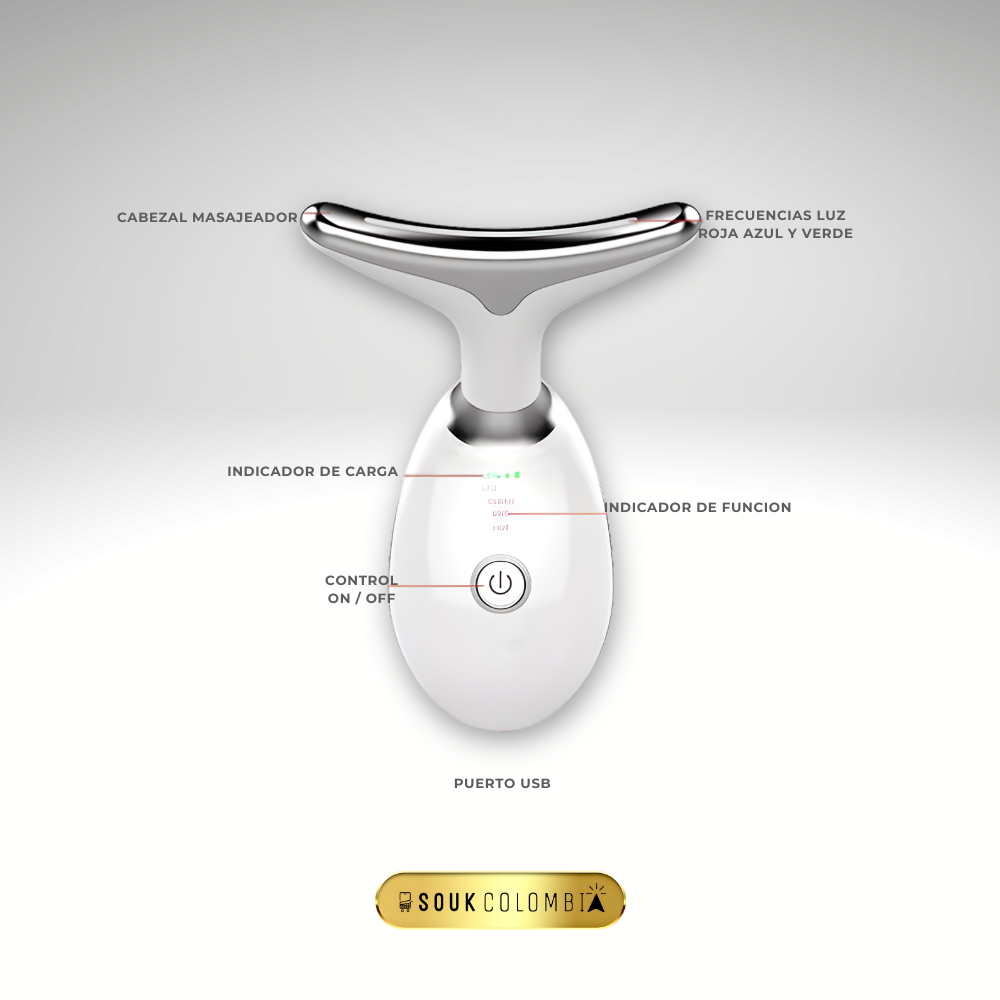 MASAJEADOR FACIAL Y REDUCTOR DE PAPADA