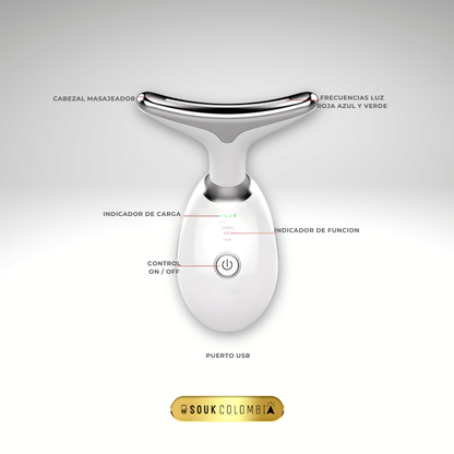 MASAJEADOR FACIAL Y REDUCTOR DE PAPADA