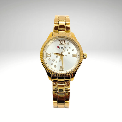 RELOJ CURREN DE DAMA METÁLICO 9009 - DORADO