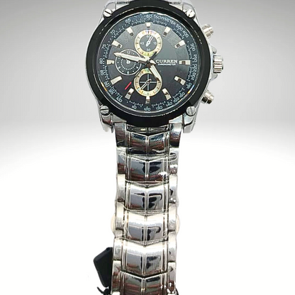 RELOJ CURREN DE CABALLERO METÁLICO 8025 - NEGRO