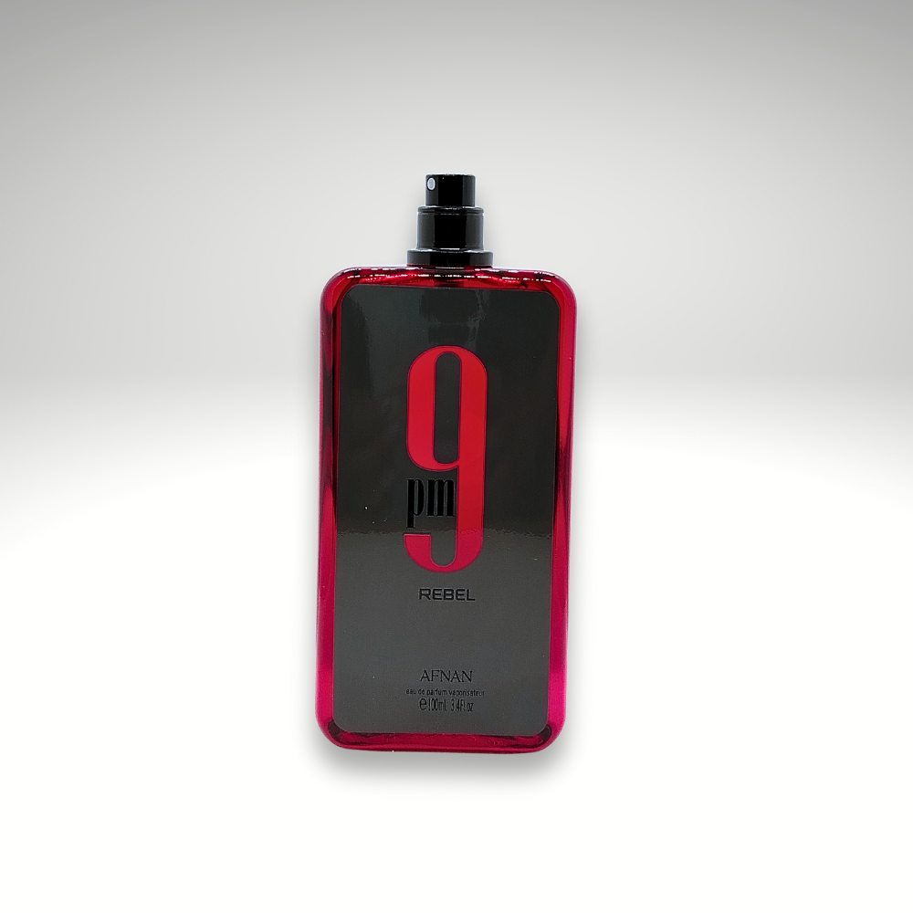 PERFUME AFNAN 9 PM REBEL - ROJO
