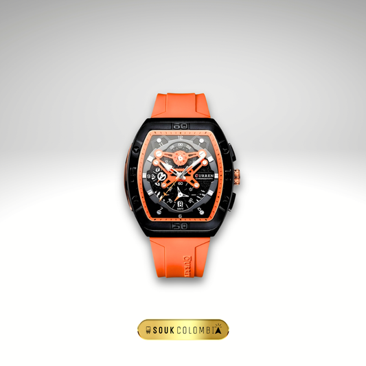 RELOJ CURREN 8243 - NARANJA