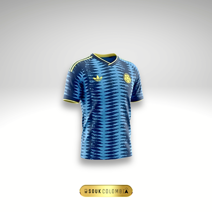 CAMISETA SELECCIÓN COLOMBIA AZUL 2026