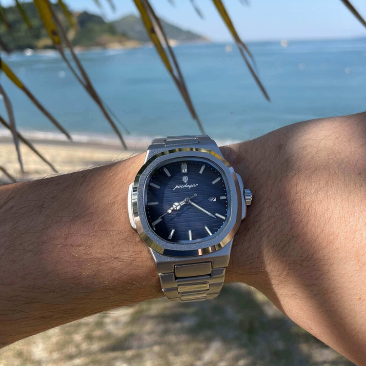 RELOJ POEDAGAR - AZUL
