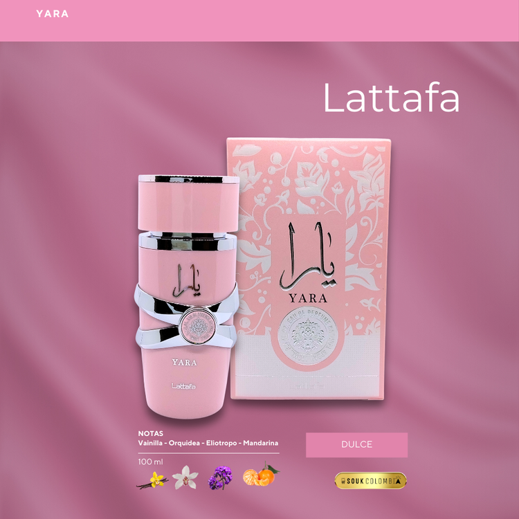 PERFUME YARA DE LATTAFA PARA MUJER