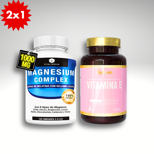COMBO MAGNESIO COMPLEX + VITAMINA E