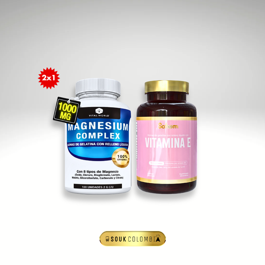 COMBO MAGNESIO COMPLEX + VITAMINA E