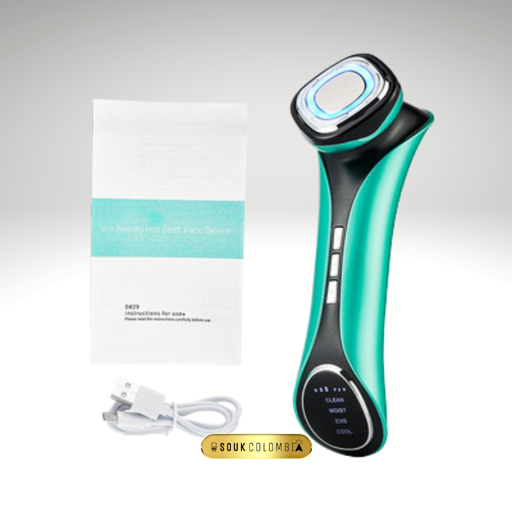 PISTOLA DE FRÍO Y CALOR PARA MASAJE FACIAL