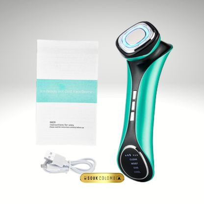 PISTOLA DE FRÍO Y CALOR PARA MASAJE FACIAL