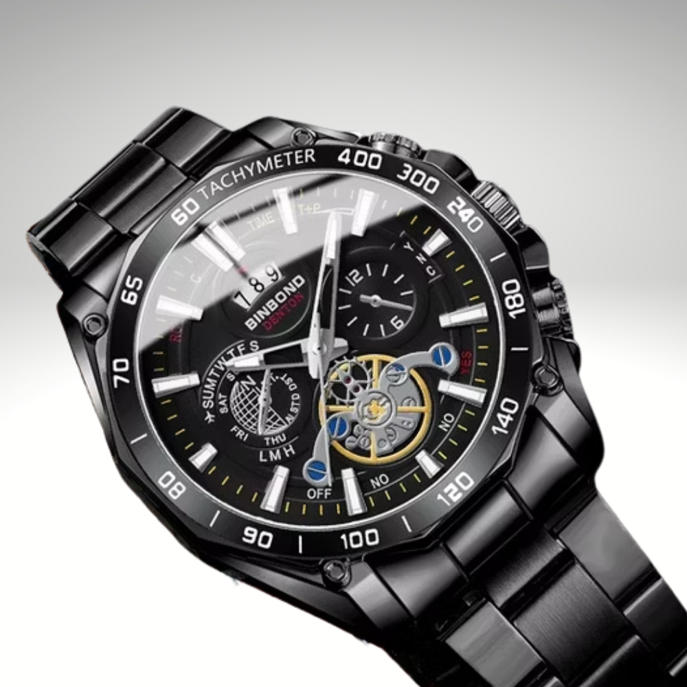 RELOJ BINBOND - NEGRO