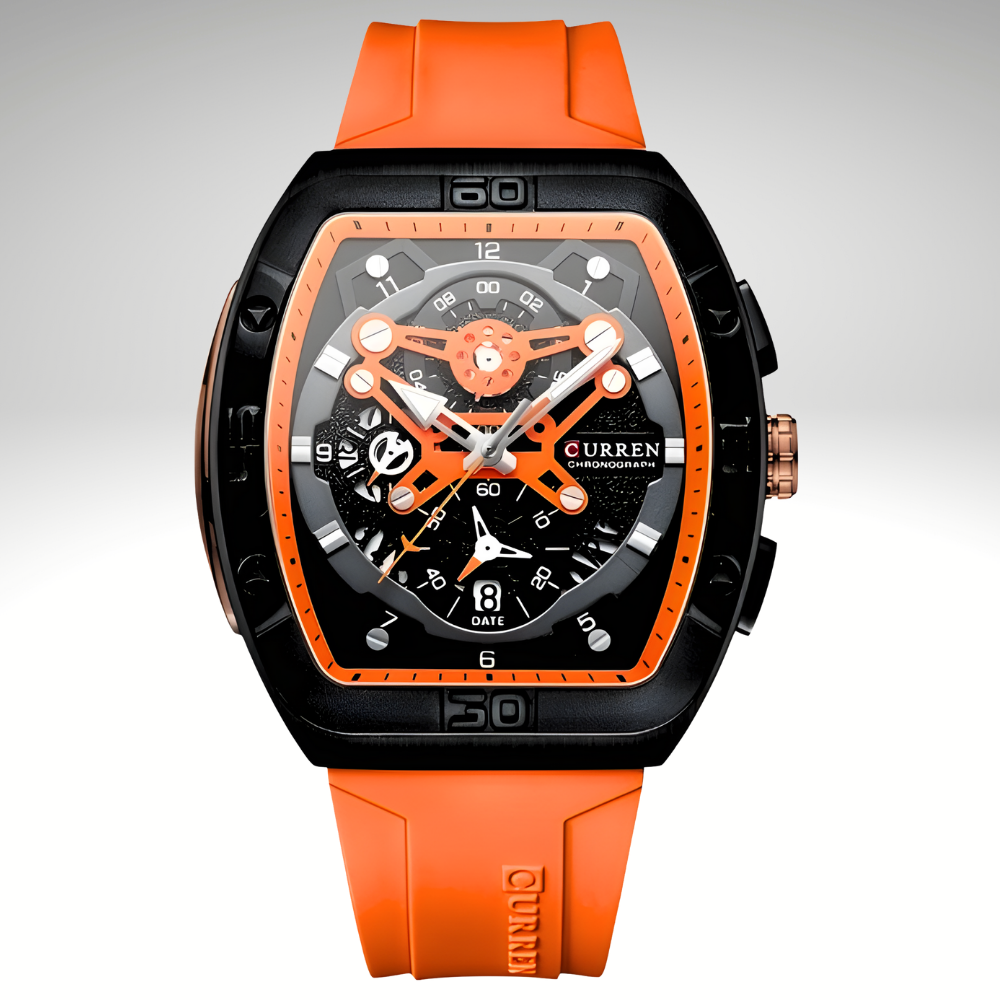 RELOJ CURREN 8243 - NARANJA