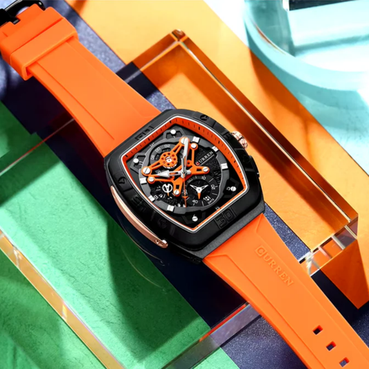 RELOJ CURREN 8243 - NARANJA