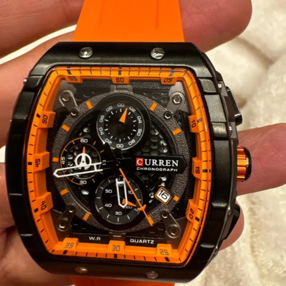 RELOJ CURREN 8243 - NARANJA
