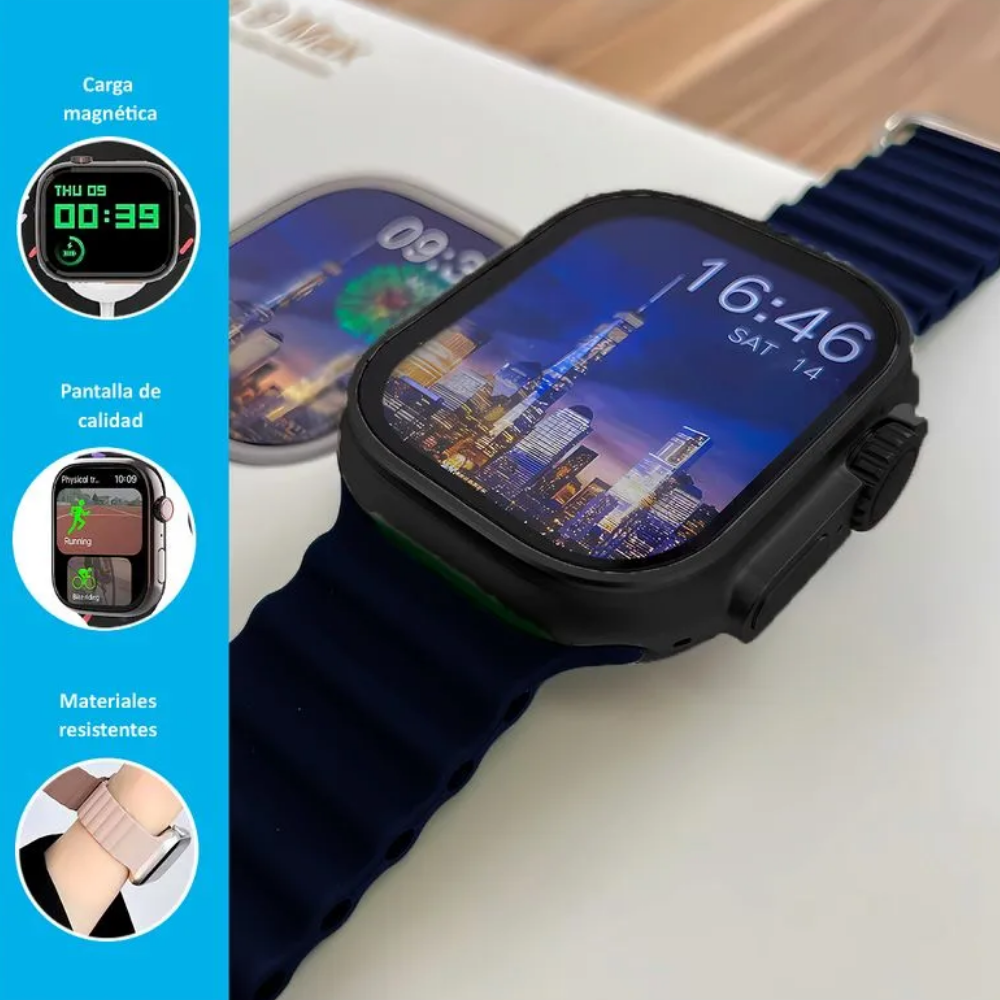SMART WATCH T900 ULTRA - AZUL