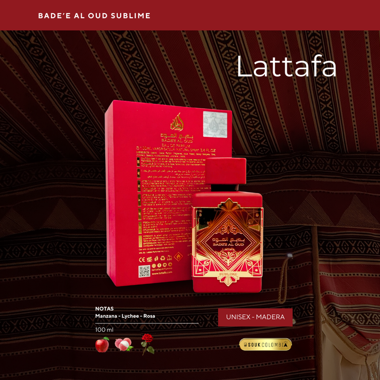 PERFUME LATTAFA SUBLIME - BADEE AL OUD