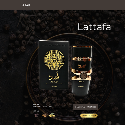 PERFUME ASAD EDP - NEGRO