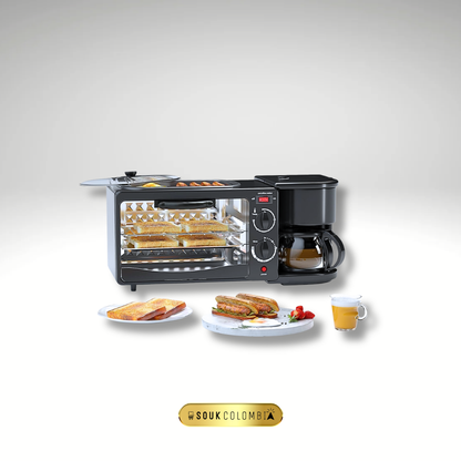 HORNO ELECTRICO 3 EN 1