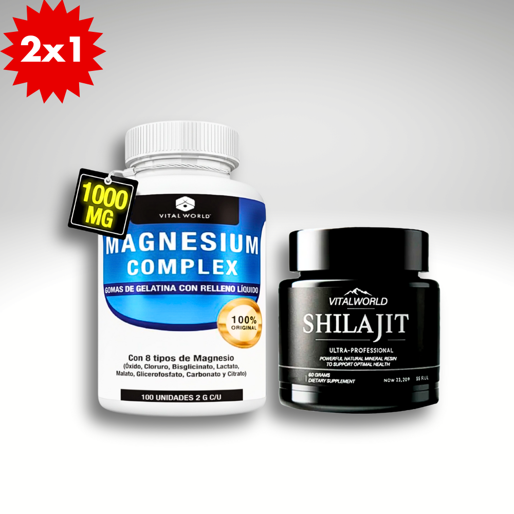 VIRAL COMBO MAGNESIO COMPLEX + SHILAJIT