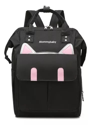 BOLSO PAÑALERA MULTIFUNCIONAL BEBÉ MOCHILA GATICO REF. 1403