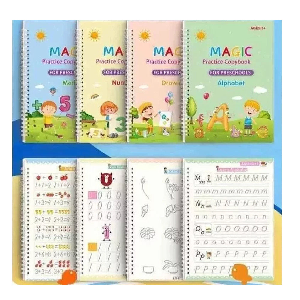 CUADERNO MÁGICO DE CALIGRAFÍA MONTESSORI