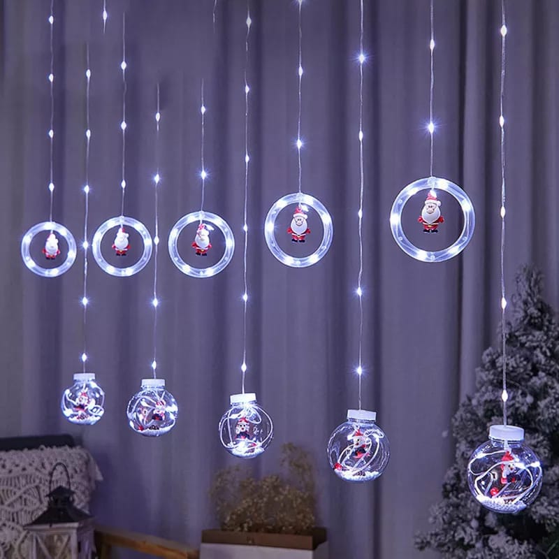 EXTENSION AROS BOLAS FIGURAS NAVIDAD X 3 MTRS