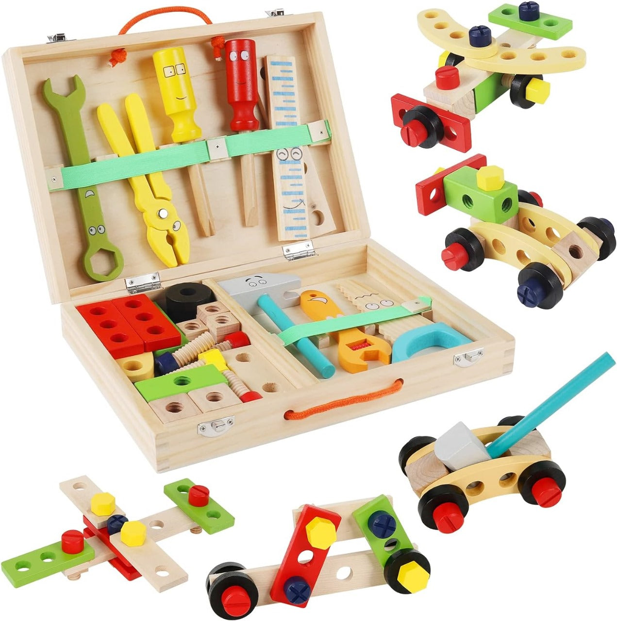 JUGUETES DE CONSTRUCCION PARA  NIÑOS 34PC