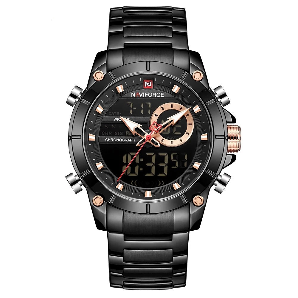 RELOJ NAVIFORCE 9163 MULTIFUNCIONAL PARA HOMBRE