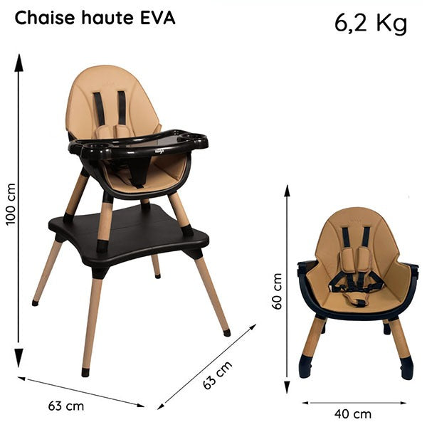 SILLA COMEDOR ESCRITORIO MULTIFUNCIONAL 3 EN 1 BEBES O NIñOS